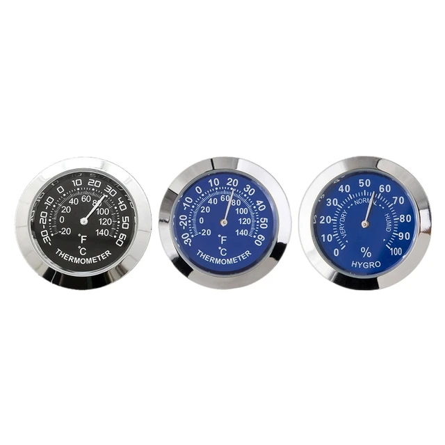 Mini Auto Thermometer Hygrometer Hause Autos Interior Dekoration Temperatur  Feuchtigkeit Meter - AliExpress