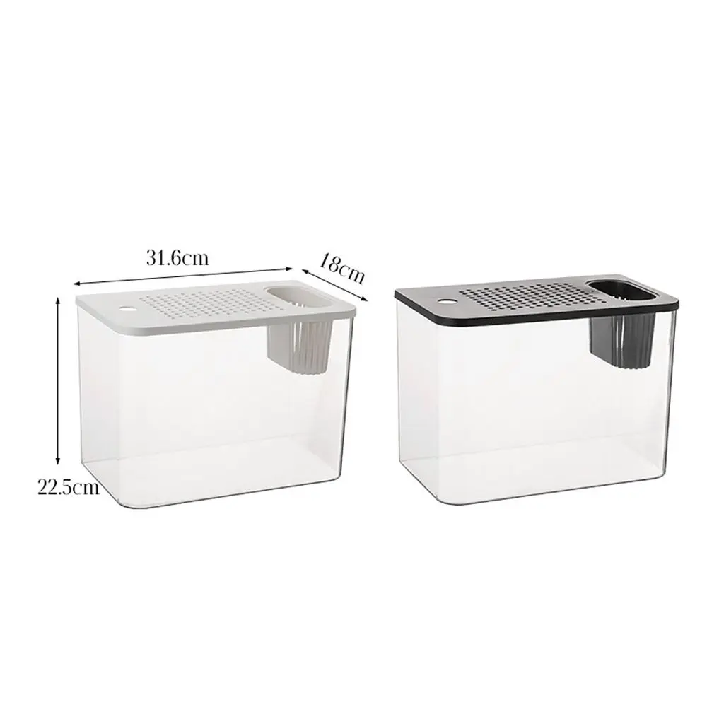 Desktop Aquarium with Lid 6