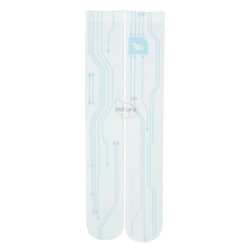 Japanese Style Stockings for Women Printing Knee Socks Sweet Cute Fashion Knee High Socks Spring Summer Stockings Sexy