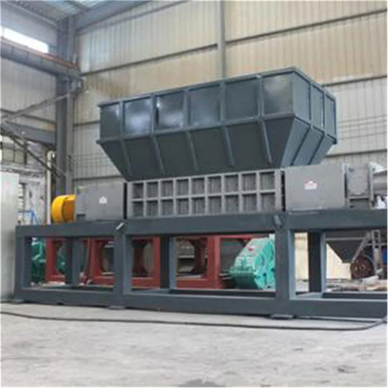 Scrap Metal Shredders Crusher Plastic Machine Shredder Tire Shredder  Machine for Plastic Waste Metal Grinder Shredder