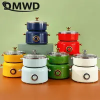 DMWD Electric Cooking Machine Multi-cooker Food Steamer Hotpot Porridge Soup Pot Boiler Breakfast Maker Mini Skillet Frying Pan 2