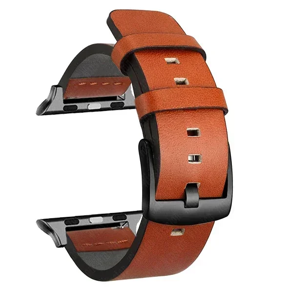Premium Leather Band Strap for Smartwatches - High Quality Design
