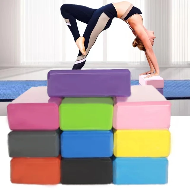 Blocchi Yoga 2 Pezzi In Schiuma EVA - Antiscivolo, Alta Densità, Per Pilates E Stretching - Foto 11