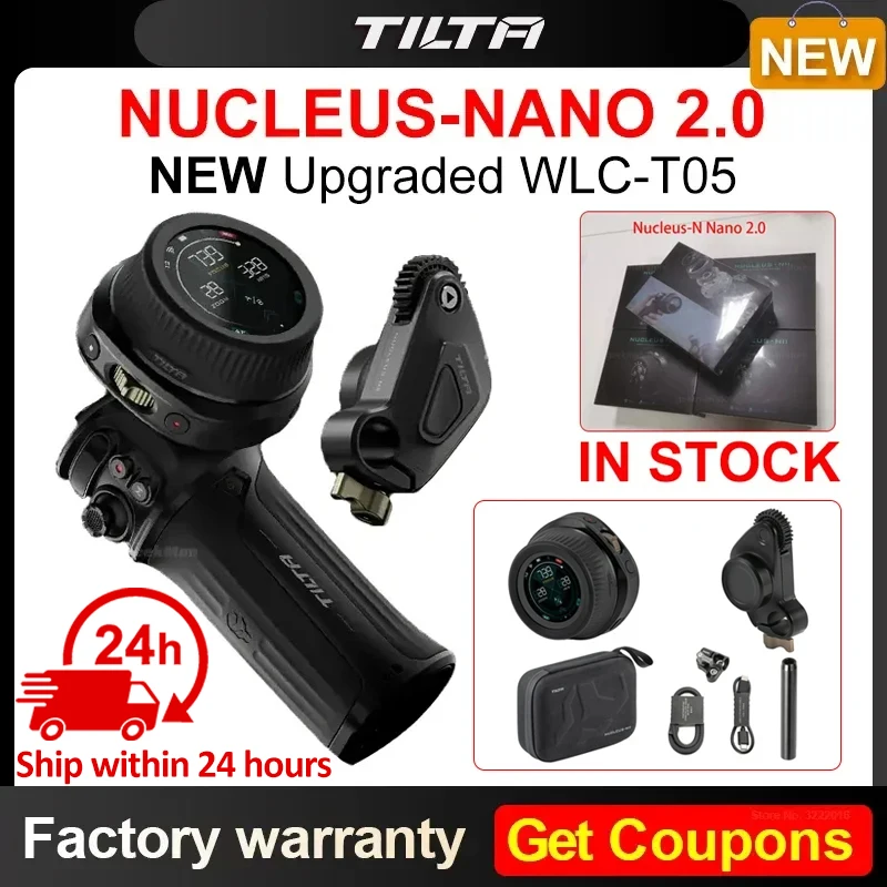 INSTOCK TILTA Nucleus-N 2.0 WLC-T05 무선 렌즈 제어 시스템, Nucleus Nano 팔로우 포커스, RS 및 Nucleus-M 모터 호환