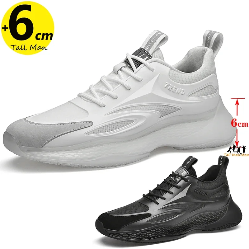 

Массивные мужские кроссовки MODX, увеличивающие Рост обуви, мужские спортивные рельефные стельки 6 см, удобная модная обувь