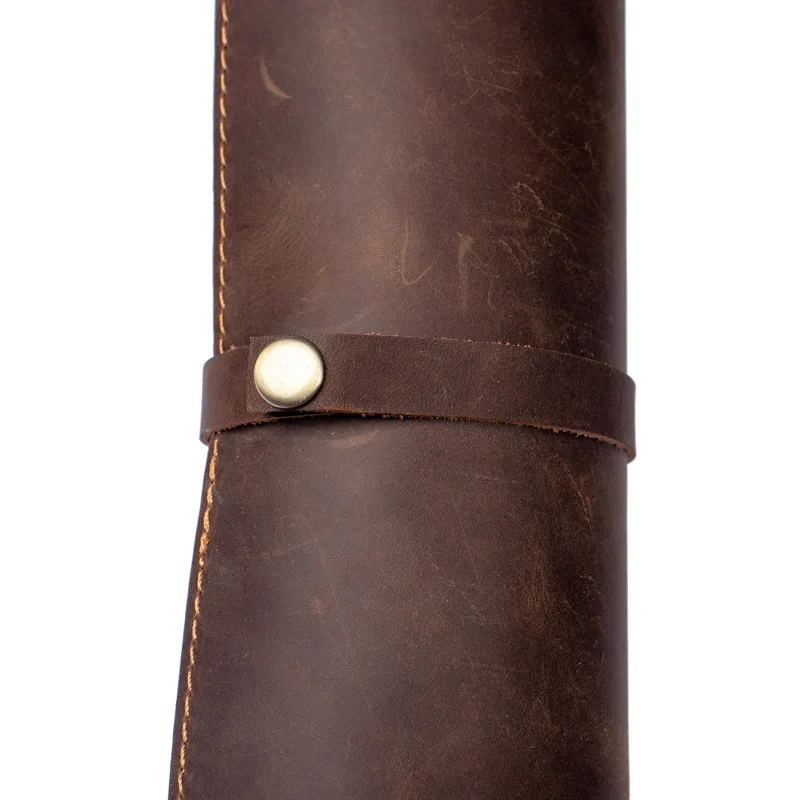 Crazy Horse Leather Desk Laptop Mat for Office