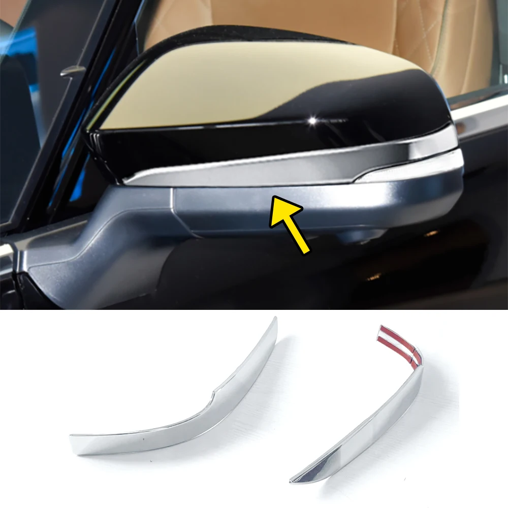 

Для 2023 2024 Toyota Alphard AH40, боковое зеркало двери, отделка крыла, хромированные украшения