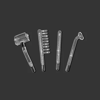 교체형 전기 치료 유리관 고주파 전극 봉 네온 튜브 여드름 스팟 리무버 스파 뷰티 디바이스 페이스 케어, 교체형 전자치료 유리관