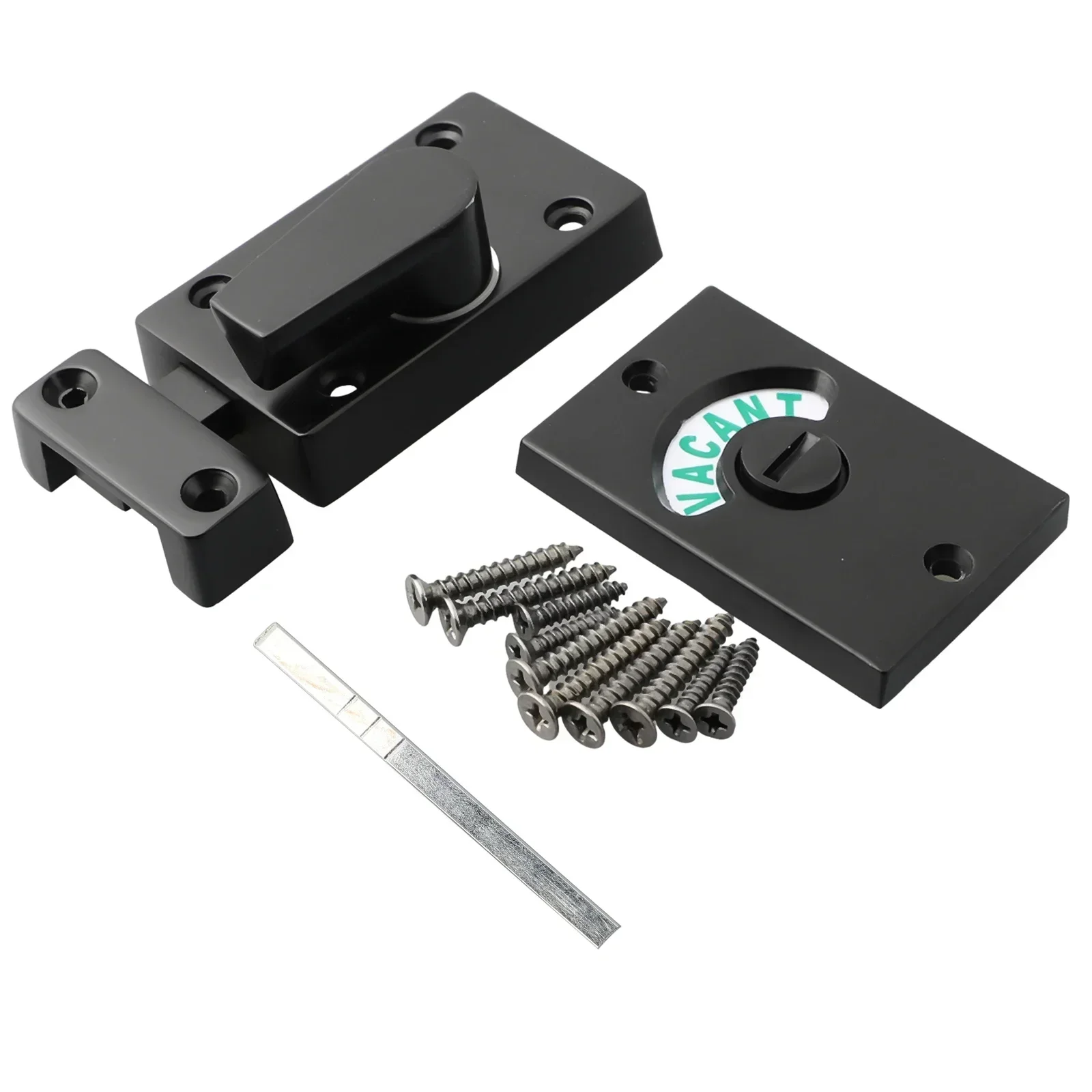 Toilet Indicator Bolt Vacant Engaged Bathroom Privacy WC Toilet Door Lock Shower Cubicles Indicator Door Lock Hardware door lock