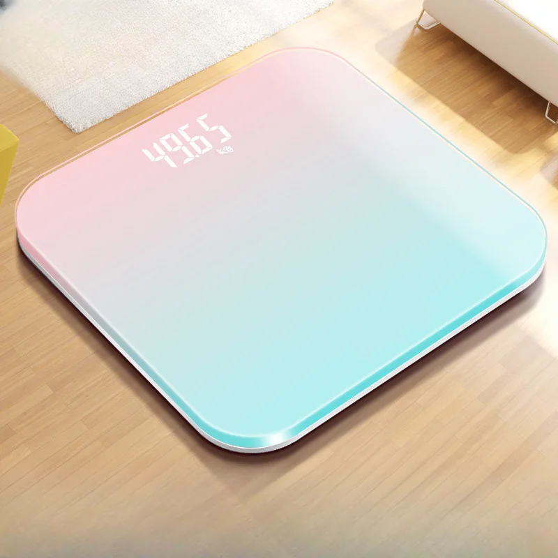 Weight Scale Smart LED Hidden Screen Electronic Scale Family Bathroom Small Human Health Weighing