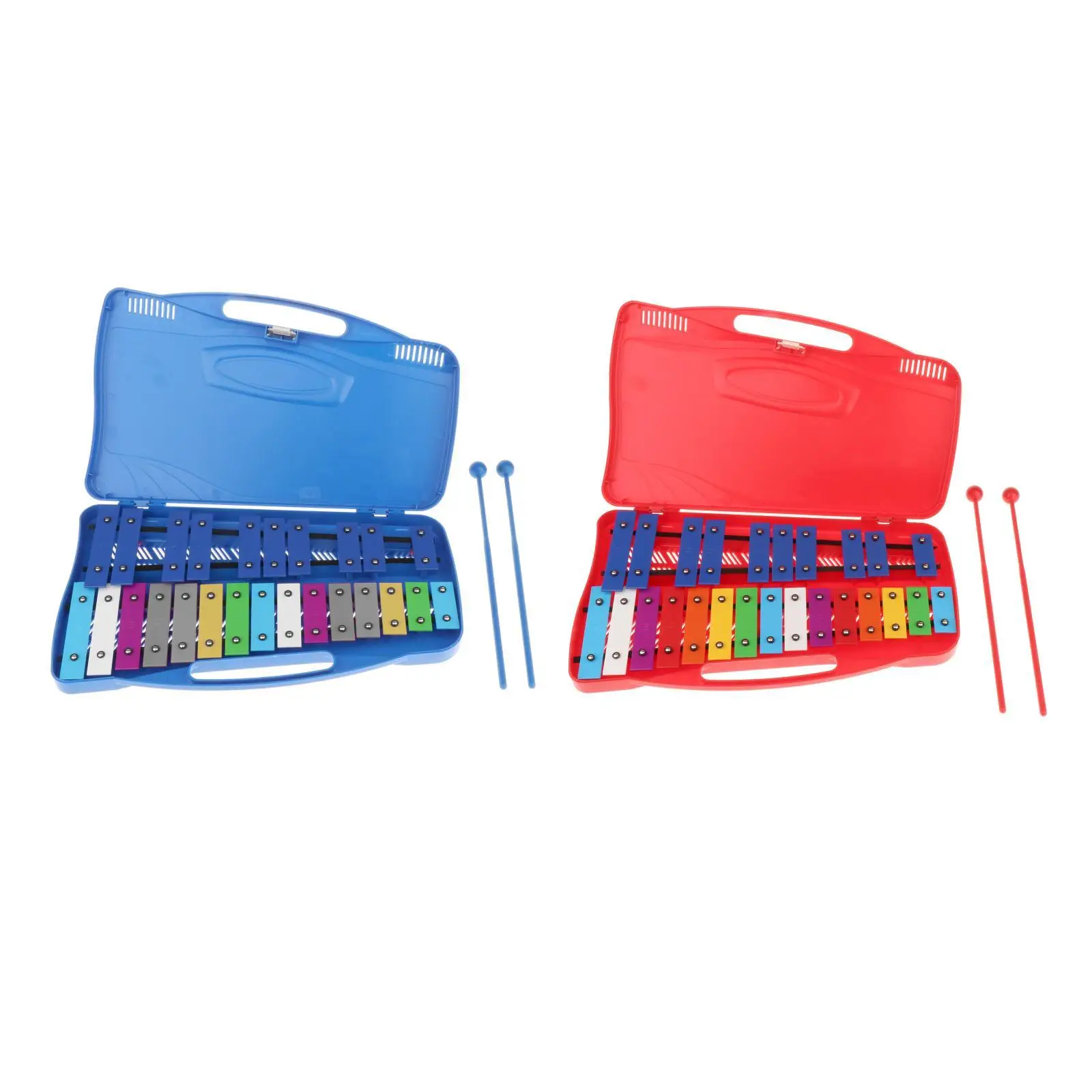 Professional Xylophone Glockenspiel 25 NOTE Xylophone for Kids Musical Instrument Percussion Instruments with Case