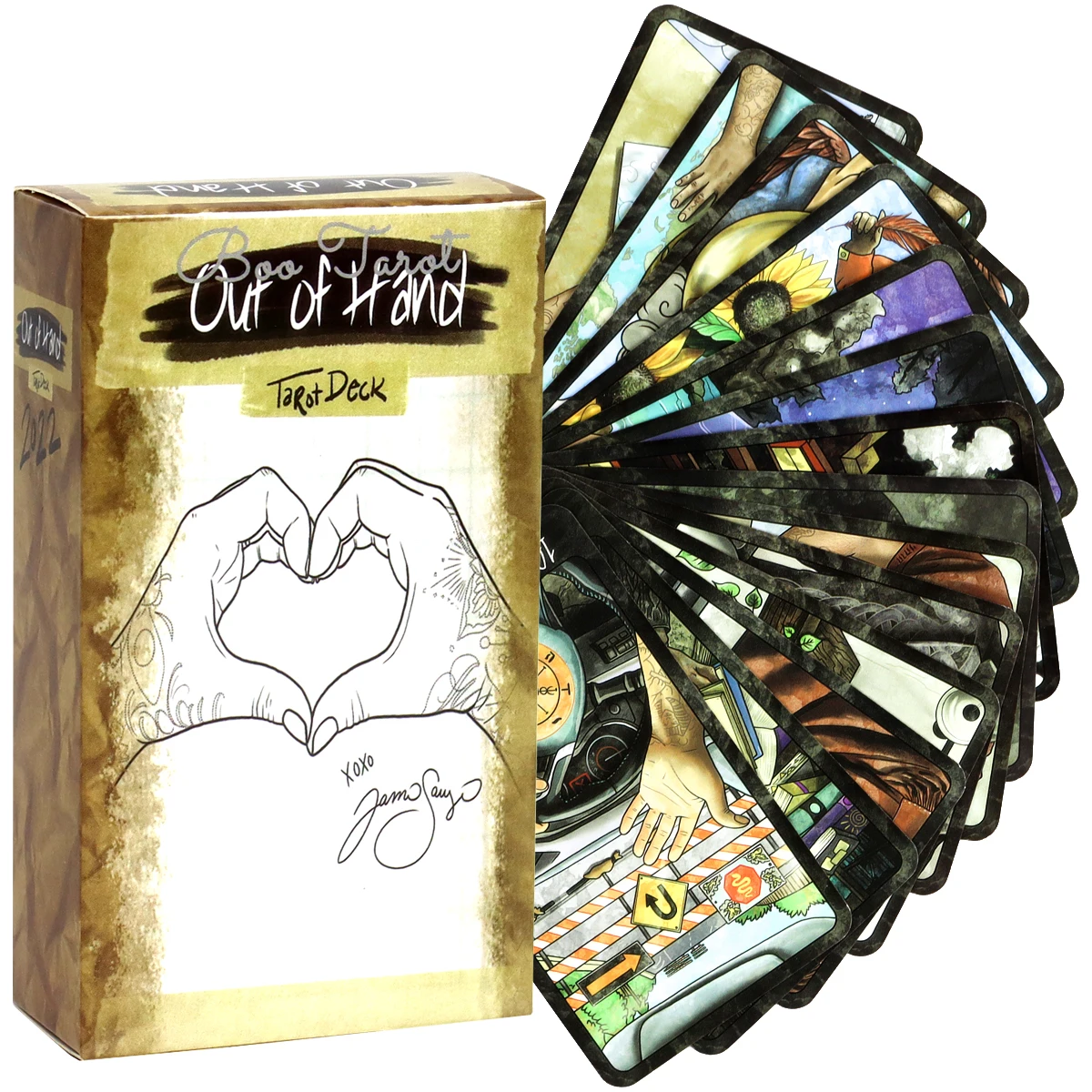 

Out of Hand Tarot Cards Deck Games Oracle Deck PDF Digital Guide Divination Party Desktop Toy Entertainment Leisure 18+
