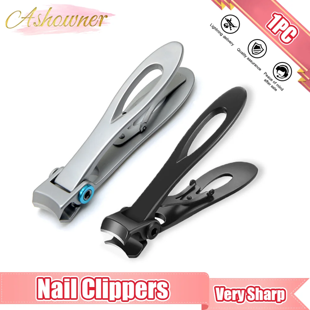Professional Nail Clippers Stainless Steel Nail Cutter Toenail