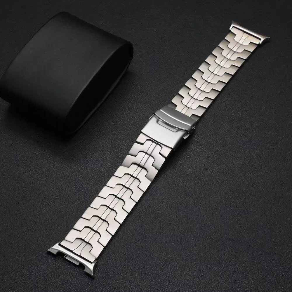 حزام تيتانيوم فاخر لساعة سامسونج جالاكسي 8 كلاسيكي...