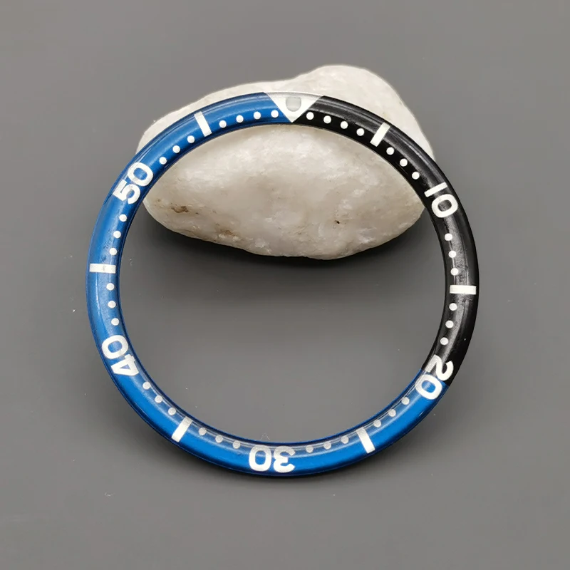 Flat Resin Aluminium Watch Bezel Insert