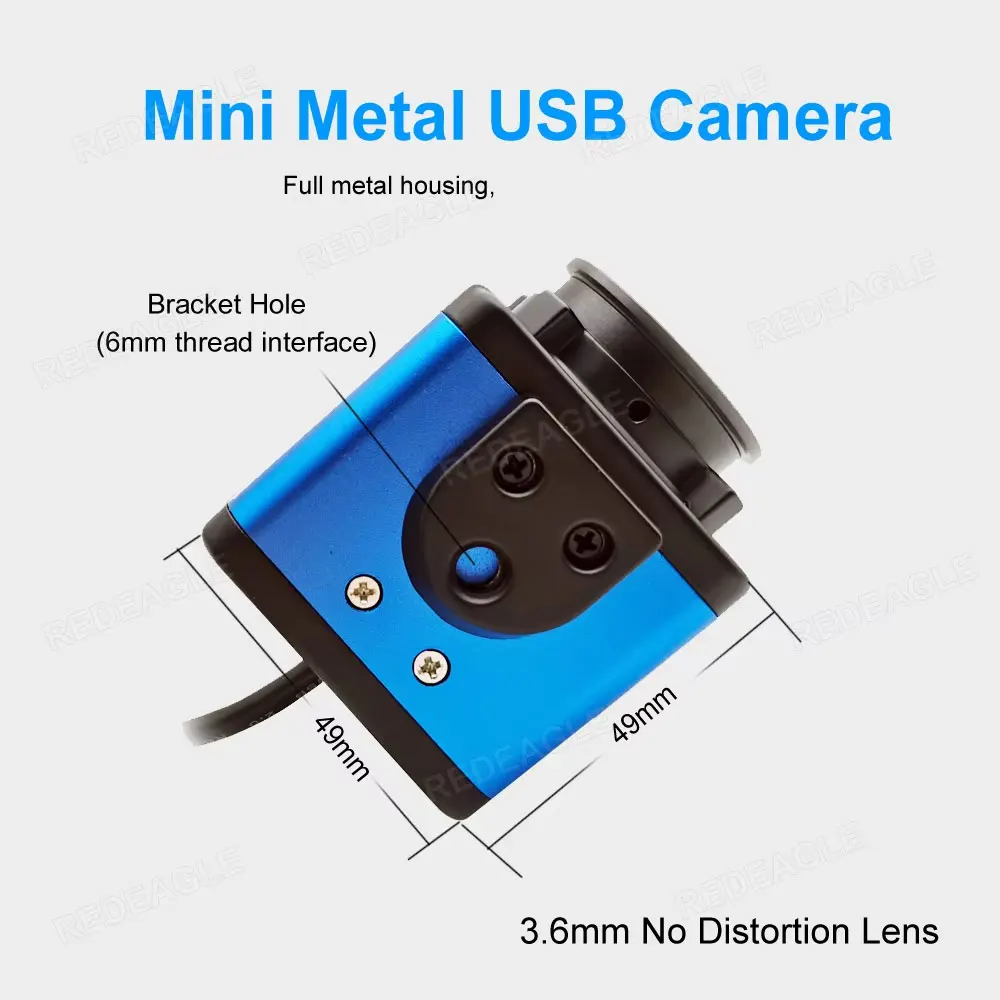 4K Webcam 8MP IMX179 USB Autofocus Living Stream Camera