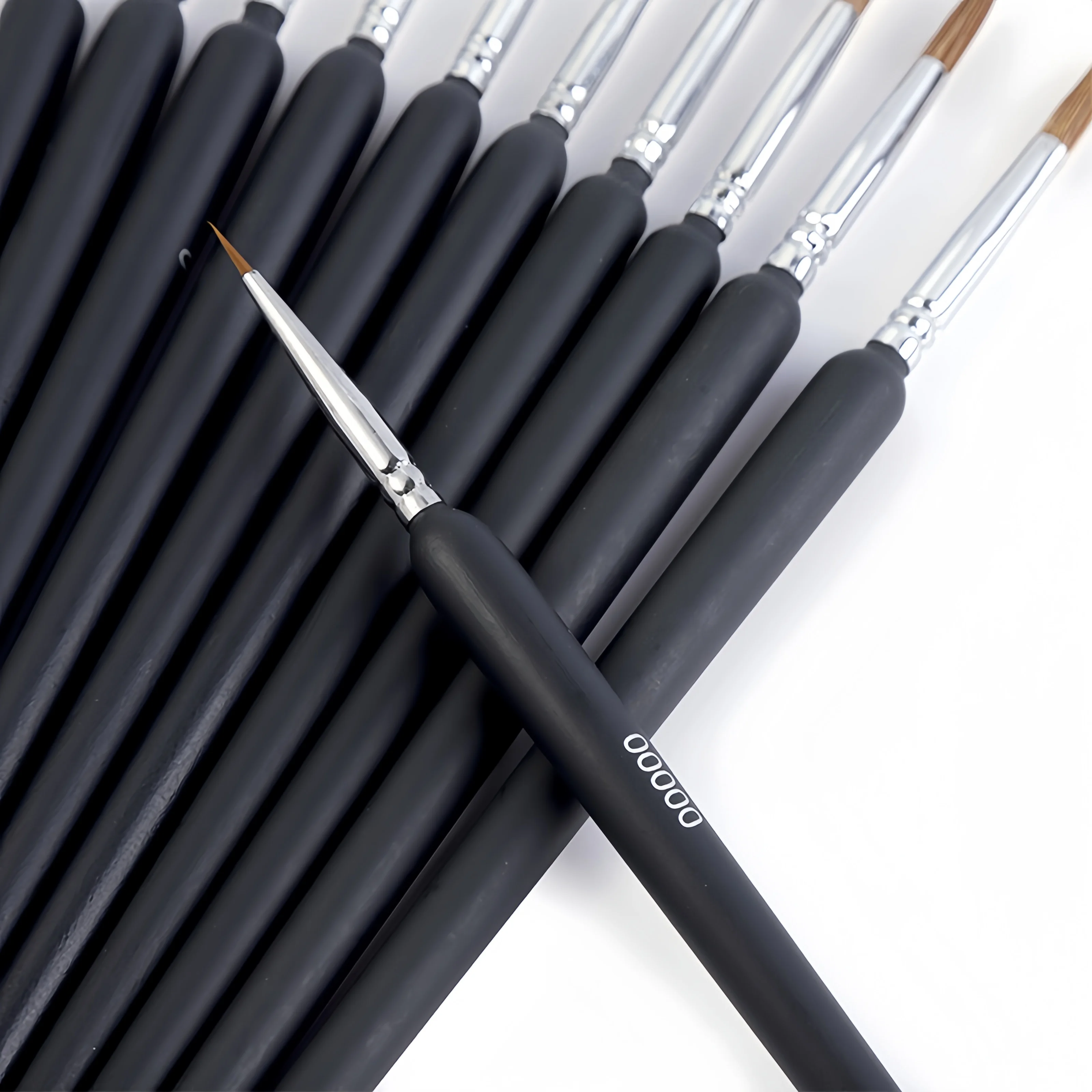 Drawing brush Drawing brush Oil painting Drawing brush Drawing pen Art tool Drawing brush hook edge oil brush 5