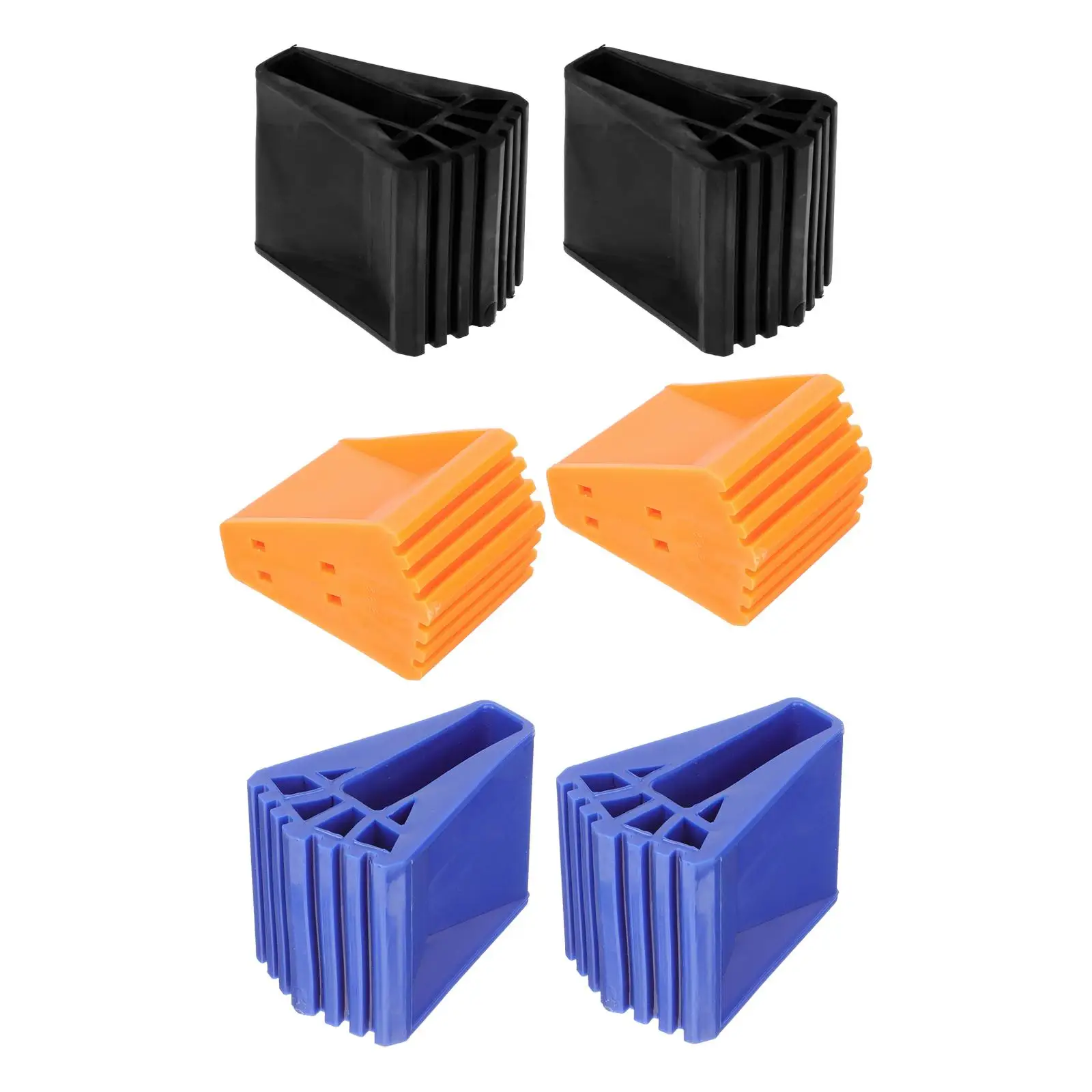 Ladder Feet Cover for Telescoping Ladder Step Carpet Tiles Hotel Floors Household 2 Pieces ladder feet covers