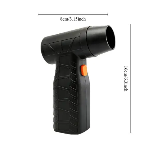 Powerful Air Blower 600g Thrust Rechargeable Blower 198km/h Wind Speed Brushless Air Duster 18650 Battery Removal Dryer for Car - Image 7