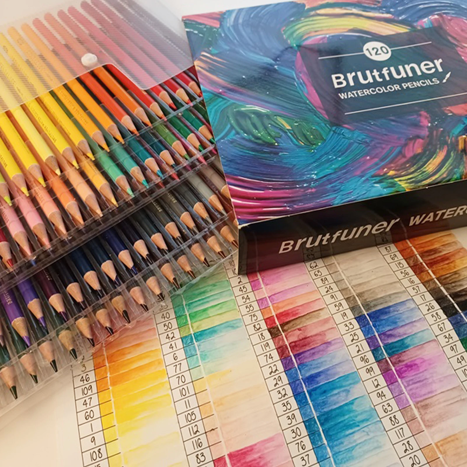 120 Watercolor Pencil Set 2