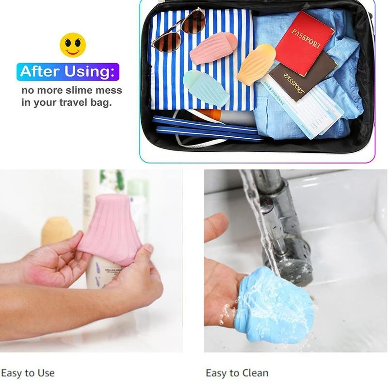 Leak Proofing Sleeve Leak Proof Elastic Sleeves For Travel Soft Leak