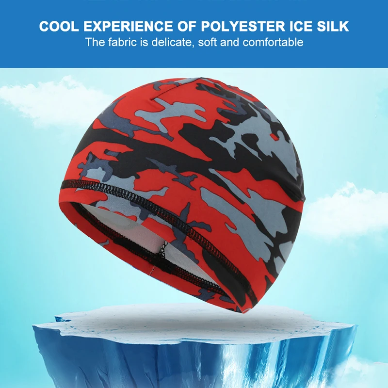 Description Picture 4 of itemSkull Caps Motorcycle Bicycle Helmet Liner Sweat Wicking Cap Breathable Sports Hat Running Beanie Cap Cycling Caps for Men Women