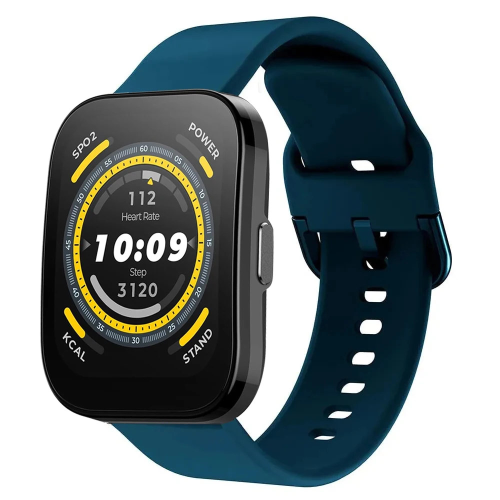 Bip 5 الفرقة ل Amazfit bip 5 6 حزام ساعة ذكية سيلي...