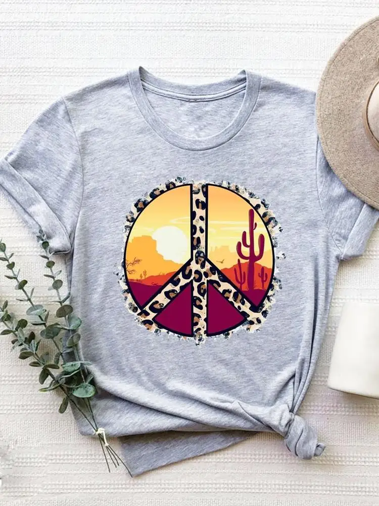 Short Sleeve Graphic T-shirt Women Summer Clothes Clothing Flower Sweet 90s Style Print T Shirt Fashion O-neck Tee Top