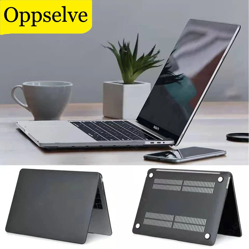 

Oppselve Crystal Matte Case For Apple Macbook Air Pro Retina 12 13 15 16 Inch Hard Shell Laptop Cover For New Pro 13 A1425 A1502