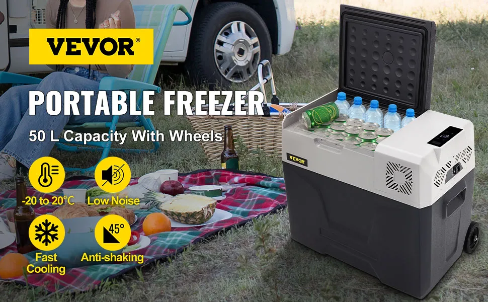 Mini réfrigérateur de voiture VEVOR 30L 40L 50L