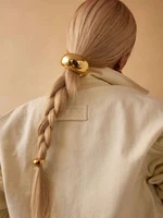 Punk Geometric Metal Haircuff 1pc