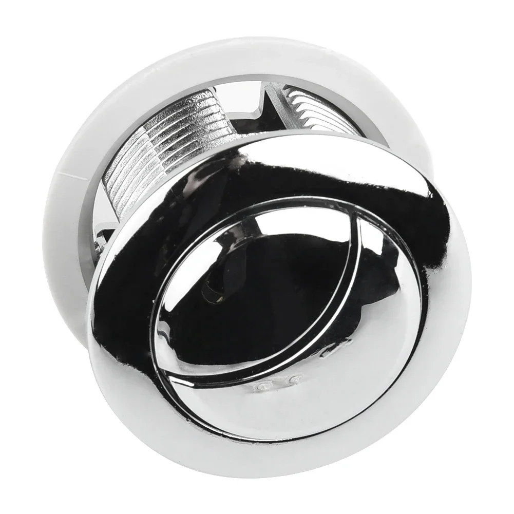 

Universal Dual Push Button Flush Toilet Water Tank Double Crescent Shape 2 Rods Round Valve Bathroom Home Furnishings