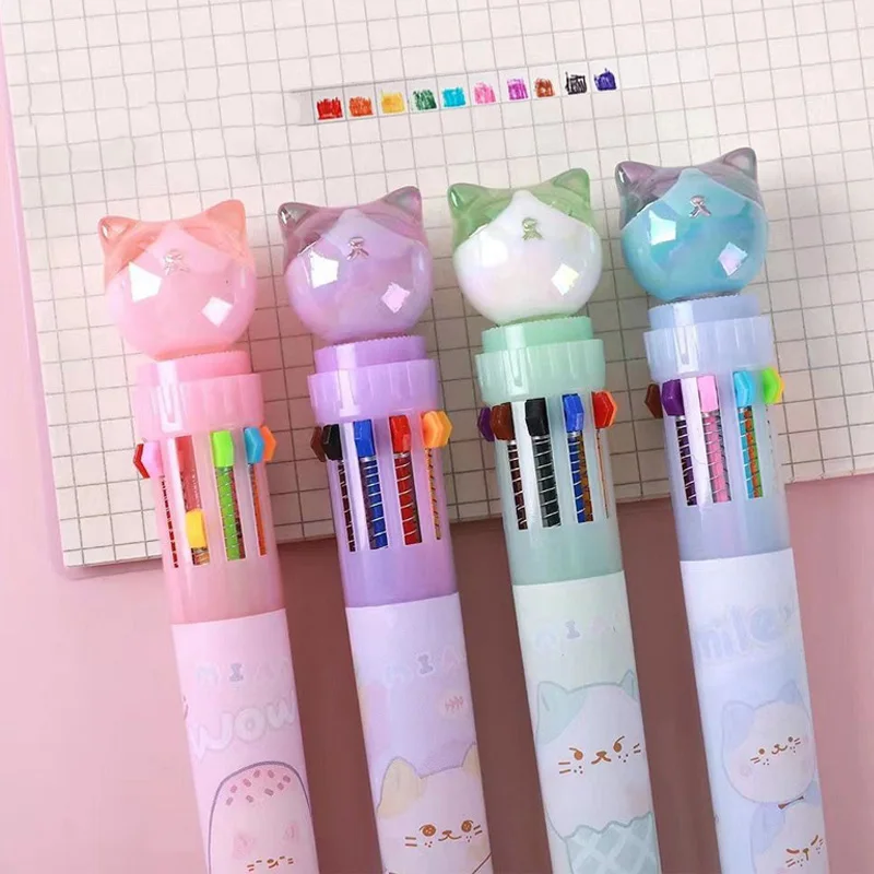 Sanrio Bolígrafo De Gel Con Dibujos Animados Para Tudiant, Bolígrafos De Critura De 12 36