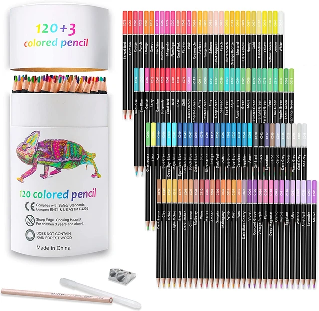 50pcs 50 Colors Adult Coloring Pencils, Soft Core Artist Sketching Drawing  Pencils, Arts & Crafts Coloring Pencils Set Gifts For Adults, Kids,  Beginners