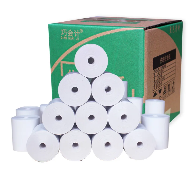 20 rolls of 80 x 50mm thermal paper, receipt for EPOS POS, cash Register paper, Credit Card Machine PDQ, Shamrock, Epson Citizen