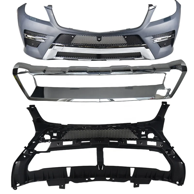 

Car Spare Parts Bumper Kits OEM NO. 1668854925 upgrade PP front bumper plates body kit for Mercedes Benz ML166 2012 2013 2014