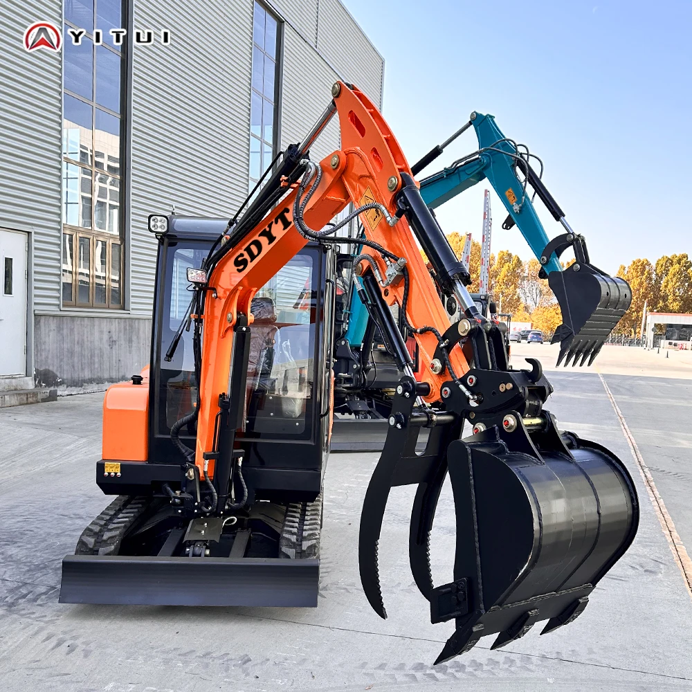 YITUI 1.2 Ton Small Excavator, High Efficiency Farm Operation, Customized Best Selling Model, Various Auxiliary Equipment for Winter - Image 6