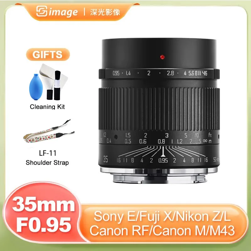 SG Image 35mm F0.95 大口径マニュアルプライムレンズ (ソニーE