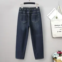 XL-6XL Large Size Jeans Women High Waisted Baggy Jeans Woman Loose Denim Harem Pants Mom Jeans Spring Women Clothing - Image 2