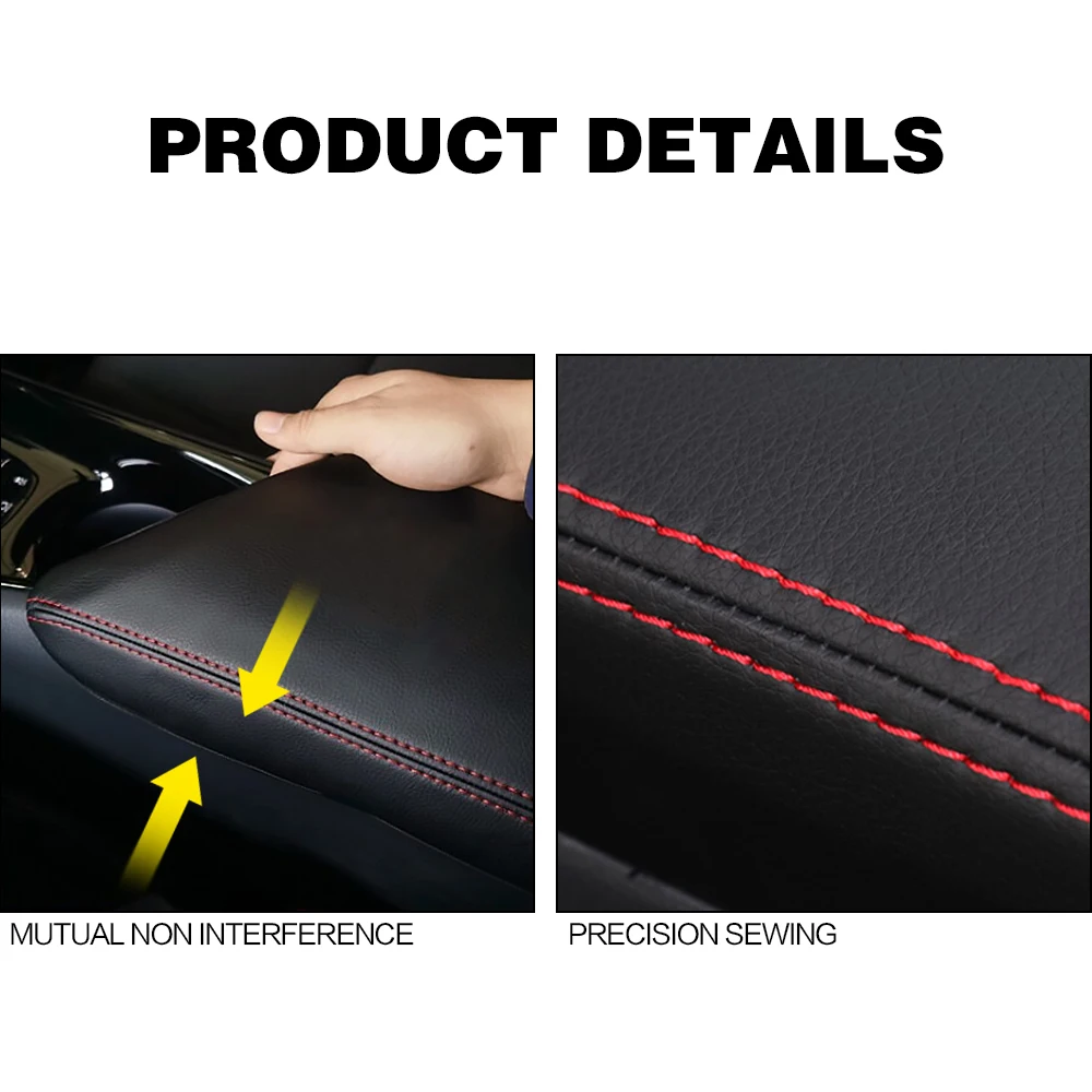 LHD Car Armrest Box Cover - Central Control Interior Decoration Accessories