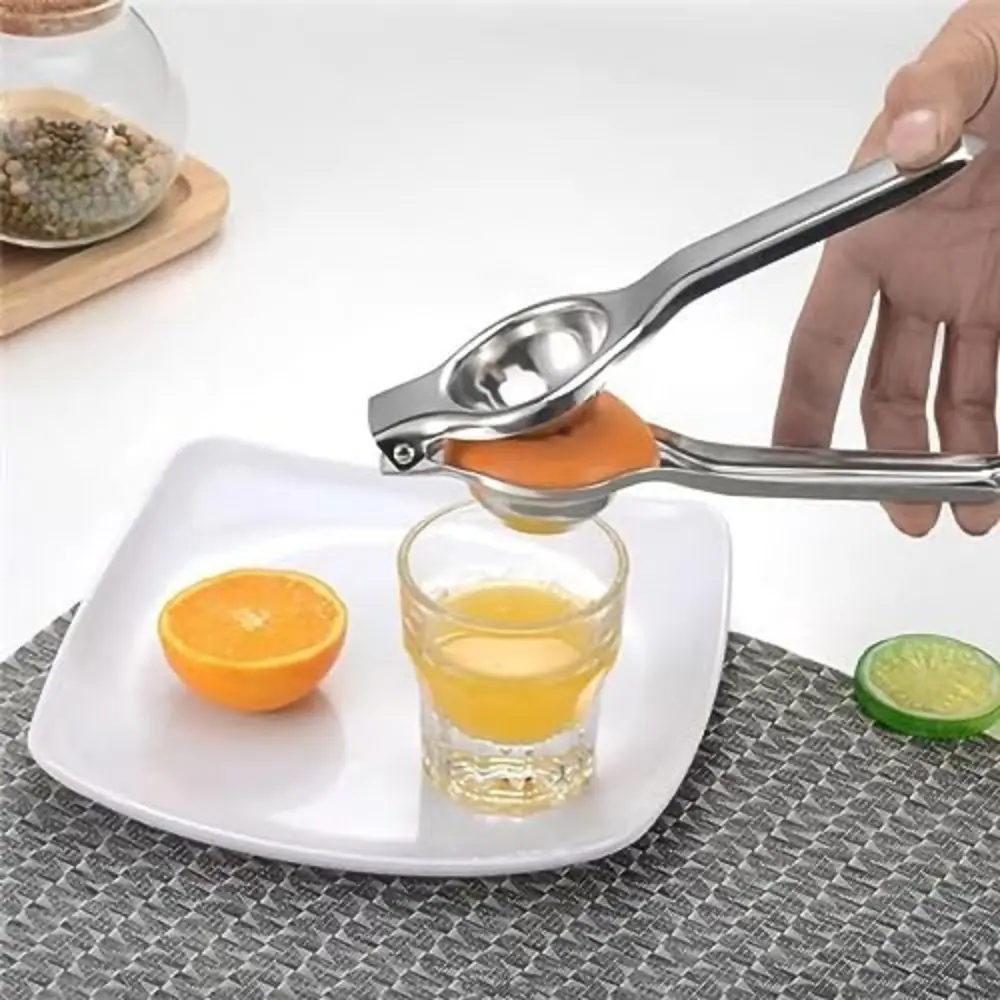Lemon Squeezer Stainless Steel Manual Juicer Processor Kitchen Accessories Juice Fruit Pressing Citrus Orange Lemon Press lemon squeezer juice squeezer fruit juicer