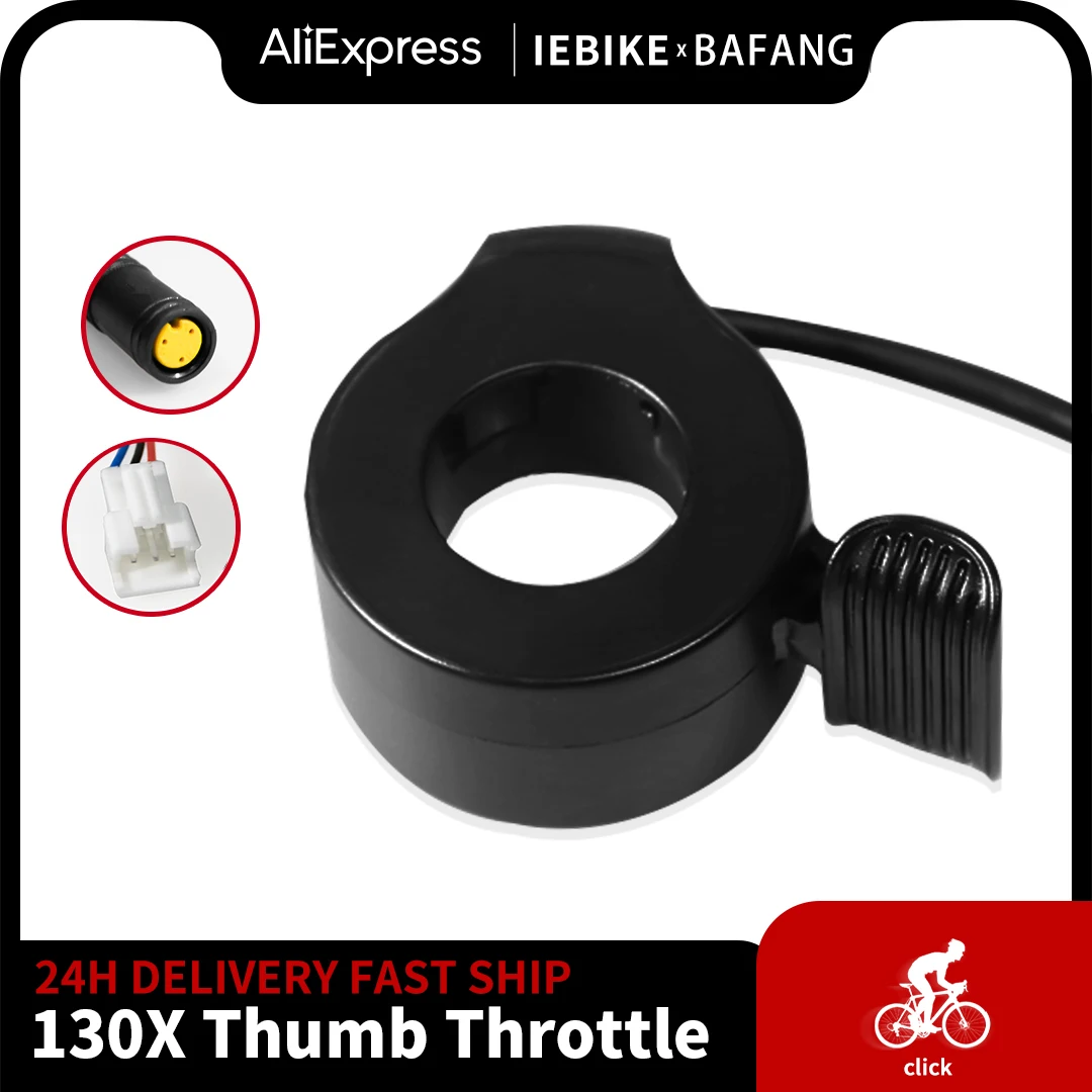 WUXING – accélérateur de pouce 108X pour vélo électrique, poignée  gauche/droite, accélérateur pour 24V 36V 48V 60V 72V - AliExpress