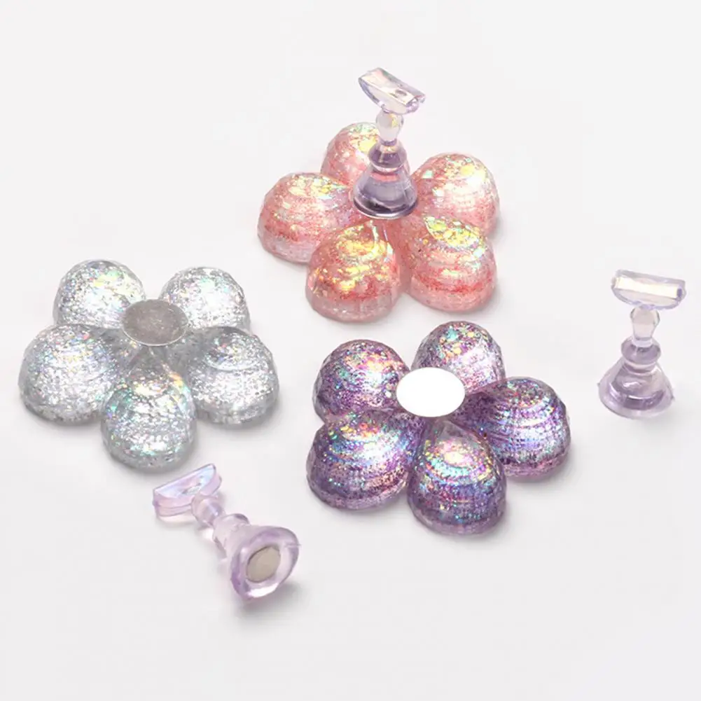 

1 Set Magnetic Nail Holder Magnet Adsorption Long Lasting Decorative Nail Display Stand Nail Supplies