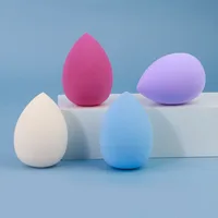 4pcs Makeup Sponge Powder Puff Beauty Cosmetic Ball Foundation Powder Puff Dry Wet Combined Water Droplets Make Up Tools 1