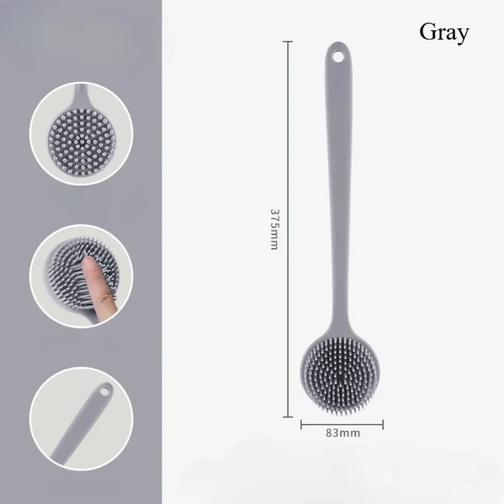 Description Picture 3 of itemLong Handle Bath Brush Bathroom Body Brushes Back Ball Brush Mud Back Scrubber Shower Massage Brush Exfoliation Bathroom Tools