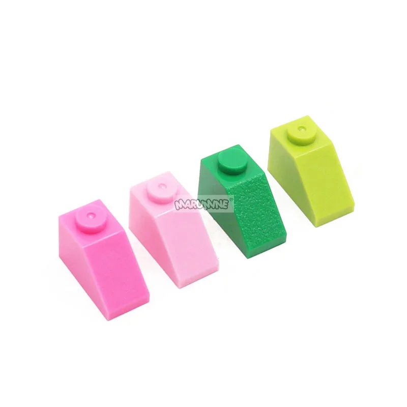 Marumine 1x2 Slope MOC Bricks Parts 3040 Classic Create Building Blocks Trunk Roof Accessories Pieces Boys DIY Construction Toy 4
