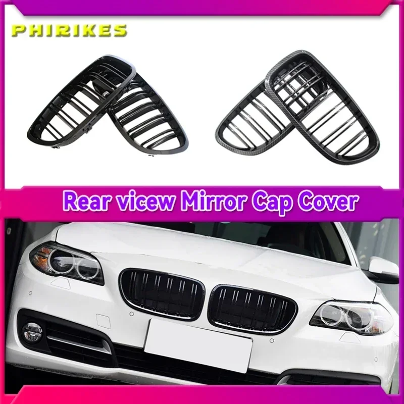 Glossy Black Double-Slat Racing Grille Replacement