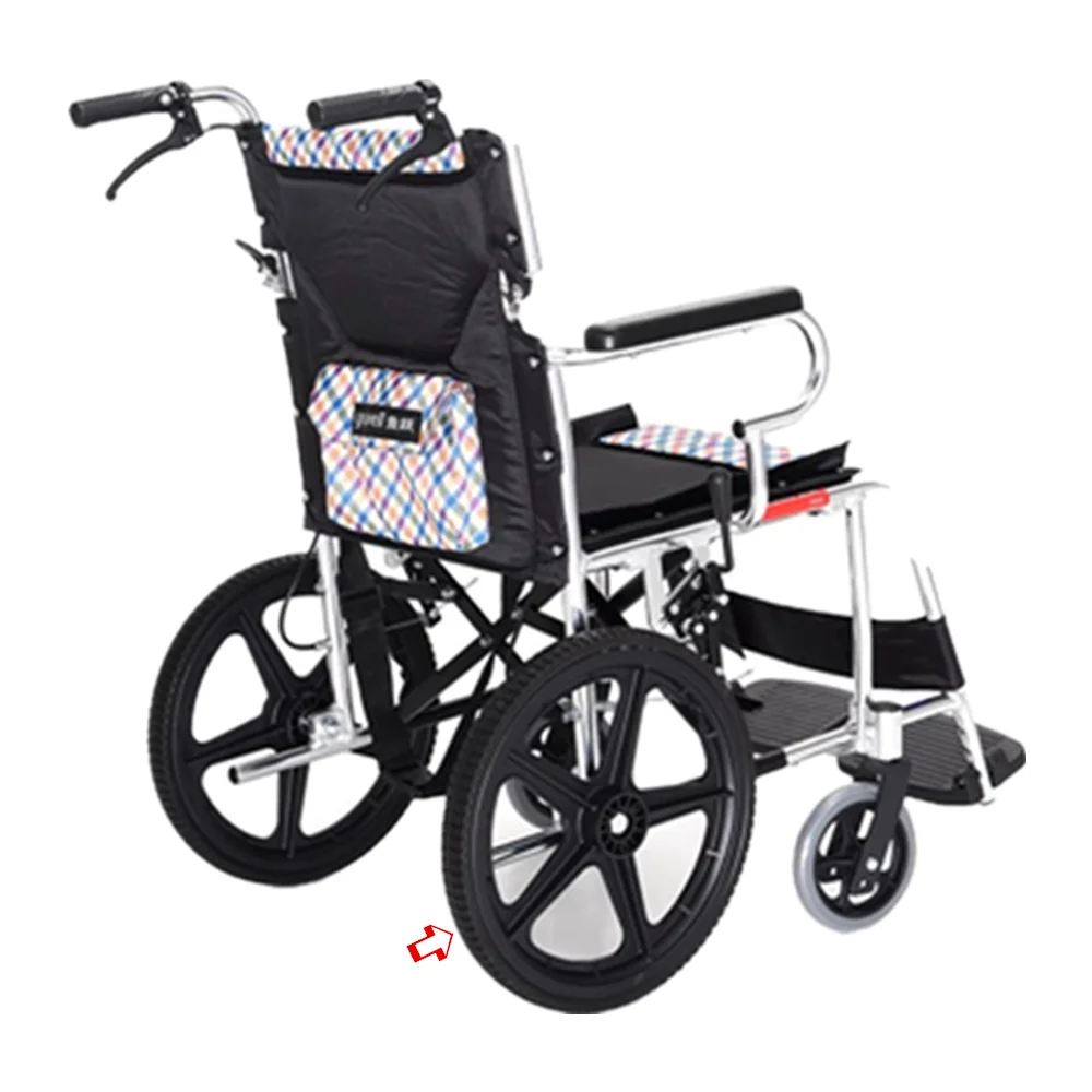 JayCreer 14 Inches Rear Wheel For Wheelchairs