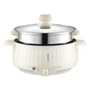 220V Multi Cookers Single/Double Layer Electric Pot 1-2 People Household Non-stick Pan Hot Pot Rice Cooker Cooking Appliances 6