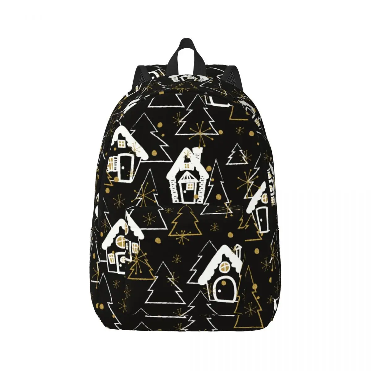 

Merry Christmas 3d Print Sailcloth School Bag Set for Teenager Boys Primary Kids Backpack Book Bags Children Bookbag